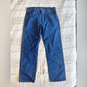 Wrangler Deep Blue Straight Jeans